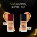 Lakme Invisible Finish Full Coverage Liquid Foundation SPF 8 - Shade 01 4