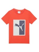 Puma Kids Blank India Grenadine Logo Regular Fit T-Shirt 1