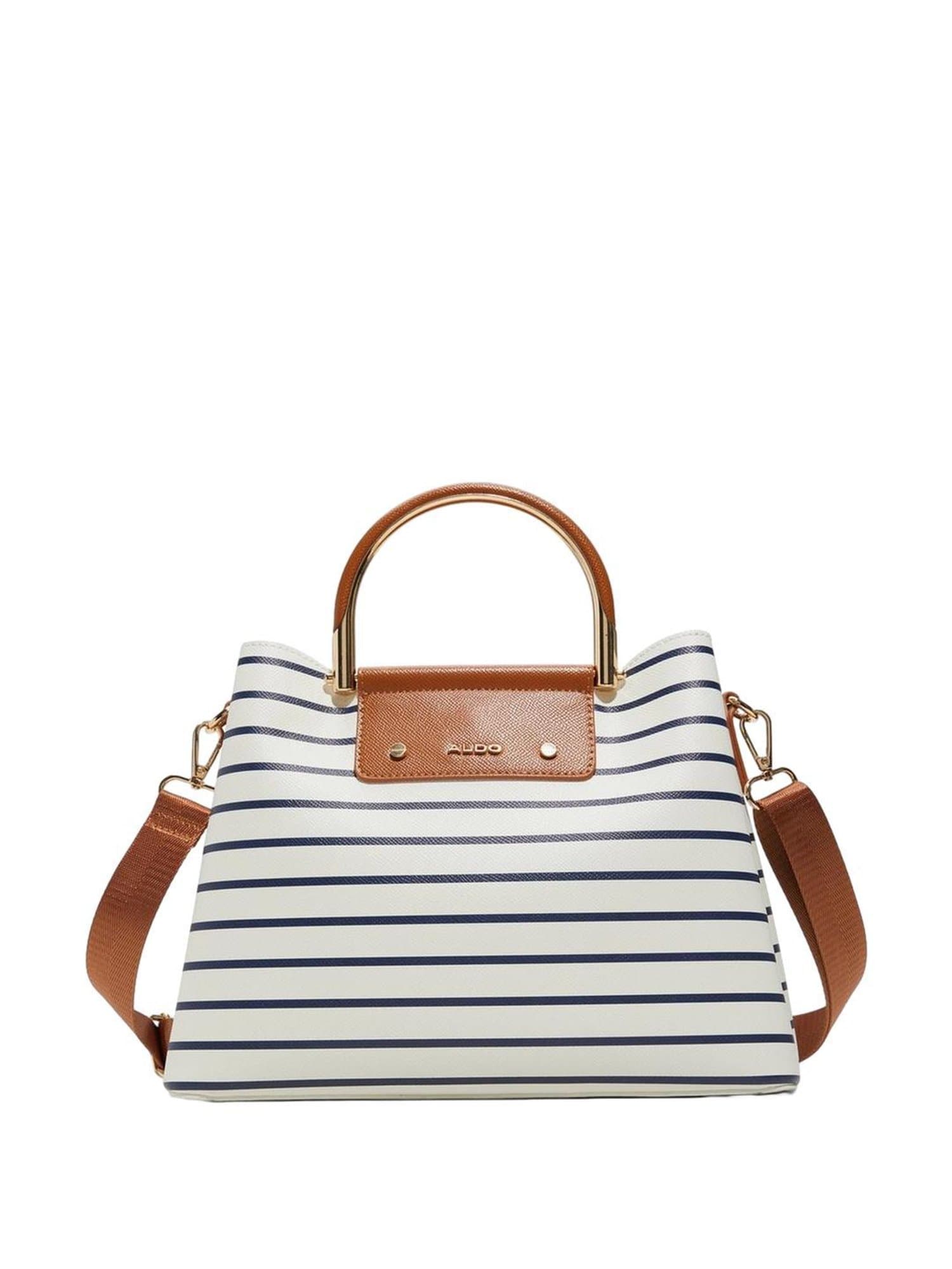 ALDO Nautical Solid Small Satchel Handbag