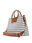 ALDO Nautical Solid Small Satchel Handbag 2