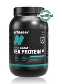 Nutrabay Pure 100% Pea Protein Isolate Powder - 1kg 1