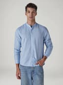 Levi's Men's Solid Slim Fit Linen Shirt 1