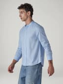 Levi's Men's Solid Slim Fit Linen Shirt 3