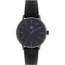 adidas Men Silicone Originals Analog Black Dial Watch-Aosy22020, Band Color-Black 2