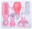 Episkey 5 In1 Baby Grooming Kit for New Born Baby, Infants, Toddlers | Portable Grooming Kit With Baby Hair Brush, Comb, Baby Nail Scissor, Baby Nail Cutter, Tweezer, Nail Filer (Pink, Pack of 1) (BABY_KIT_5PCS) 2