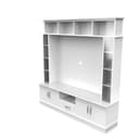 NEEHV HOME - Creating Happy Spaces Wooden Goldberg Wooden Tv Unit for Living Room | Bed Room (Frosty White, 40.6 X 180 X 180) 4