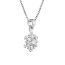 GIVA 925 Silver Snowflake Necklace (Box Chain) | Gifts for Women & Girls | Authentic with Certificate & 6 Months Warranty 4
