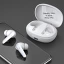 BigPlayer in Ear Earbuds Lightweight Design, 24 Hours Playback time,Bluetooth 5.0, Touch Control, (White) (MST-1491) 4