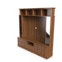 NEEHV HOME Wooden Goldberg Wooden Tv Unit for Living Room | Bed Room (Classic Walnut, 40.6 X 180 X 180) 4