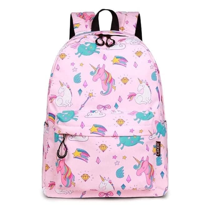 NISHI - Medium Kids Backpack Waterproof Backpack, Girls & Women Stylish Trendy College, School & Casual Daypacks Bag