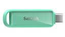 SanDisk Phone Drive with USB-C, 256GB, Upto 150 MB/s, Seafoam Green, 2Y Warranty, Automatic Backup Using SMZ, Works with iPhone 15 & iPhone 16 Series 1