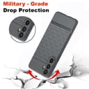 Amazon Basics Shockproof Case for Samsung Galaxy A17 5G / F17 5G / M17 5G | Full Camera Protection | TPU Flexible Back Cover for Samsung Galaxy A17 5G / F17 5G / M17 5G (Graphite Grey) 4