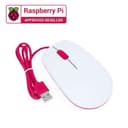 Official Raspberry Pi Mouse | Optical USB Mouse, 3-Button Design, Comfortable Ergonomic Grip, Compatible with All Raspberry Pi Models & Desktop Computers 3