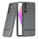 Amazon Basics Shockproof Case for Samsung Galaxy A17 5G / F17 5G / M17 5G | Full Camera Protection | TPU Flexible Back Cover for Samsung Galaxy A17 5G / F17 5G / M17 5G (Graphite Grey) 1
