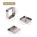 Nestasia Small Stainless Steel Paneer Maker (450 ml) - Square Paneer Maker Mould Press with Lid | Rust Resistant Medium Paneer Strainer - Perfect for Fresh Paneer, Tofu & Sprouts 2