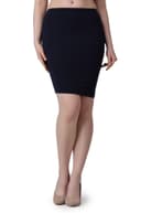 POPWINGS Casual Solid Pencil Skirt for Women || Knee-Length Skirt for Women || Latest Stylish Mini Skirt for Women || Summer Pencil Skirt for Women 1