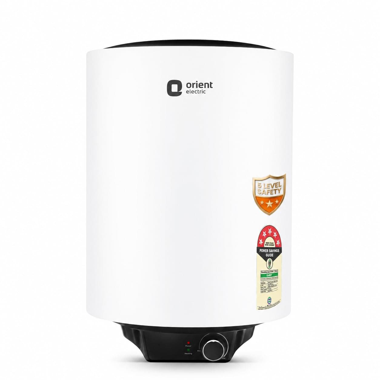 Orient Electric Enamour Classic Pro Geyser|25L Storage Water Heater| Faster Heating with Whirlflow Technology| HPE Coated Tank | BEE 5-star rated | High Rise Compatible |5 years tank warranty