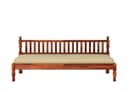Solid Sheesham Wood Sofa 3 Seater Sofa Diwan Bed for Home Living Room Wooden Couch Diwan Sofa Settee for Living Room and Office | Rosewood Three 3 Seater Sofa (Honey, 3 Seater) 4