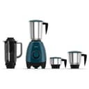 Havells ESO 750 Watt Mixer Grinder | 4 Jars (3 Stainless Steel + 1 Juicer Jar) | Heavy-Duty ABS Body | Powerful Motor | Wider Mouth Blades | Handles on All Jars | 2-Year Product Warranty (Teal) 1