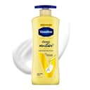 Vaseline Deep Moisture Body Lotion with Ceramide Hyaluron Fillers | 10X More Moisture for Cushion Soft Glowing Skin | For Dry Skin | Lightweight Non-Sticky Formula | 600ml 3