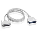 Madhabi 5M Parallel Printer Cable, DB25 Male to Centronics 36 Pin IEEE-1284 Connector, LPT Printer Cable for Dot Matrix, Legacy Inkjet and Laser Printers, White 1