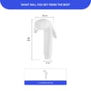 MIORAH Health Faucet Gun Only | Premium Jet Spray Gun for Toilet | Durable Bathroom Bidet Spray Head | Leakproof & Easy Clean 2