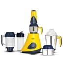 Preethi Eco Fresh Mixer grinder | 750 Watt Mixie | Made fresh, stays fresh | Food Sense Technology|grinding+ Storage jar |MG-291 (Yellow) 1