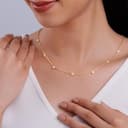GIVA 925 Silver Golden Star Constellation Necklace |Best Friends Gifts for Women and Girls| With Certificate of Authenticity and 925 Stamp | 6 Months Warranty 3