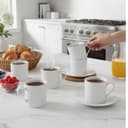 Clay Craft Fine Ceramic Director Coffee Mug Set of 6-210 Ml Each, Mugs for Coffee, Cups Set, Ideal for Gifting, Perfect for Home & Office, Elegant Ceramic Tea Cup Set (1101) 5