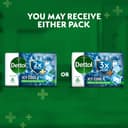 Dettol Icy Cool Bathing Soap Bar With 3x intense cooling (625gm), 125gm - Pack of 5 2