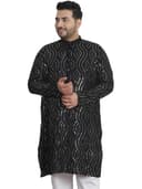 SOJANYA(Since 1958 Cotton Regular Fit Plus Size Ethnic Long Kurta for Navratri & Indian Festivals 1