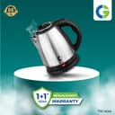 CG - EKSS15 SS 1.5 Ltr Electric Kettle 1350W with Dry Boil Protection, Auto Cut Off, Cool Touch Ergonomic Handle, Double Wall Insulation 2 Yr Replacement Manufacturer Warranty - Black 4