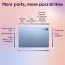 Lenovo Tab (Smartchoice)| 10.1 Inch Display| Wi-Fi Only| 4GB RAM + 128GB ROM (Expandable up to 1 TB)| Metal Body| Dual Speakers with Dolby Atmos| Android 14| Color: Polar Blue 5