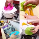 Gadget Deals Silicone Trivets Mats - Hot Mats for Dining Table & Kitchen Counter - Pack of 4 3