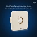 RR Signature Vento Air 150 MM High Speed Exhaust Fan, Exhaust Fan for Bathroom, Noiseless, Anti-Rust, White (3 Year Warranty) 5