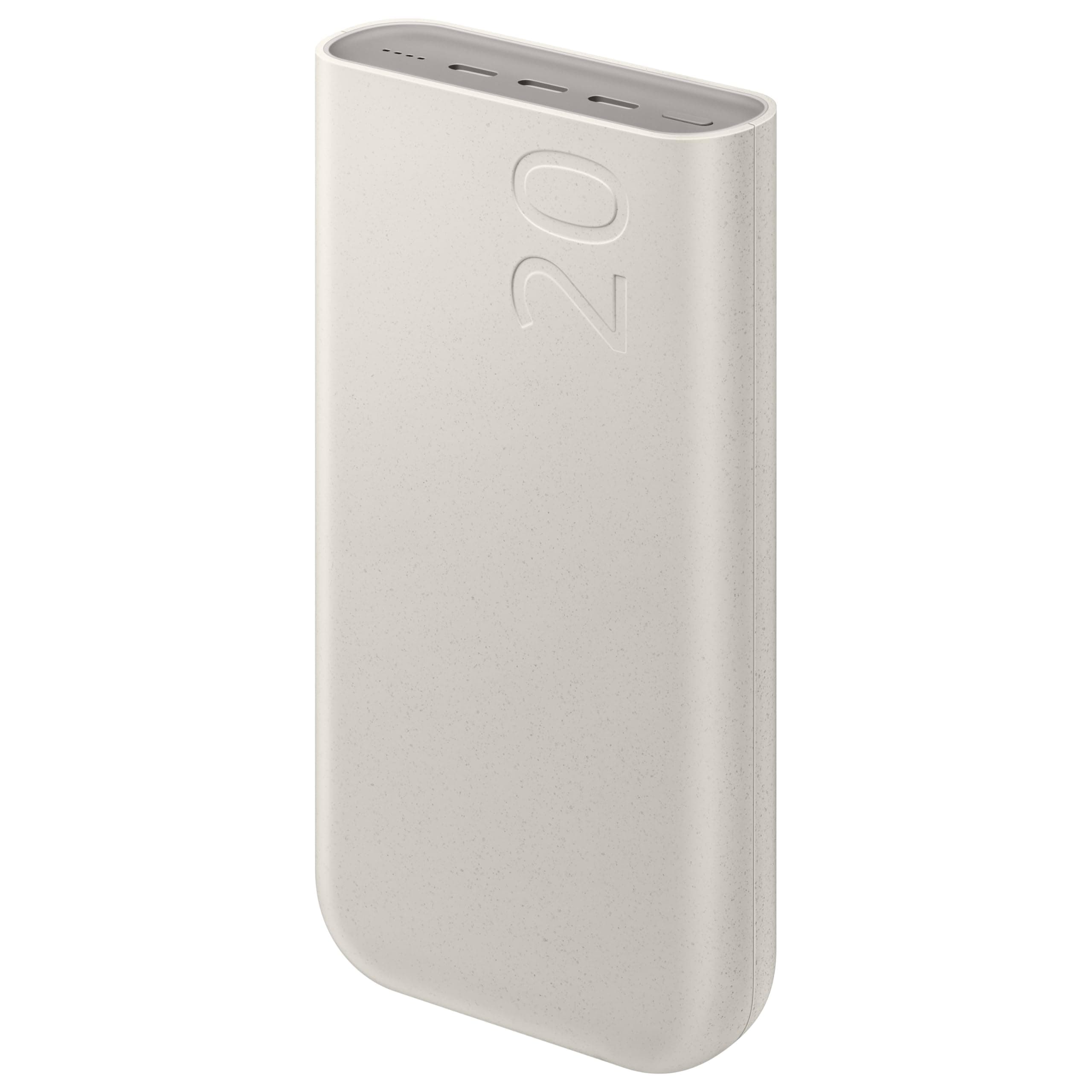 Samsung Galaxy 20000mAh Power Bank, Wired Battery Pack, Gray