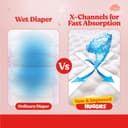 Huggies Complete Comfort Wonder Pants | Pant Style Baby Diapers L Size, 64 Count | India's Fastest Absorbing Diaper, Patented Dry Xpert Channel, Ideal for 9 to 14 Kgs (Pack of 2) 3