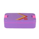 CELLO Food Mate Snap Lock Plastic Lunch Box, 713ml, Violet | 2 Compartment with 2 Side Lock for School Kids and Adults | Leak-Proof Snacks Tiffin Box for School Kids, Office, Picnic & Travelling 1