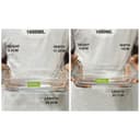 Allo Borosilicate Rectangle Glass Baking Dish, Baking Tray, Oven and Microwave Safe, Set of 2 1000ml,1600ml Transparent 2