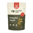 Nourish You Raw & Whole Pumpkin Seeds 250 gm – High Protein, Fiber-Rich Superfood Snack | Nutrient-Dense & Crunchy Seeds for Healthy Snacking & Weight Management | Natural 1