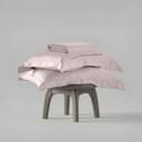 Stoa Paris Double Bedsheet with 2 Pillow Covers, 300 TC UltraSatin Premium Bedding Set, Aesthetic Home Decor, Gift for Couples, Wedding, Anniversary, Date Night - Blushing Pink 5