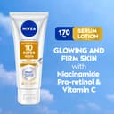 NIVEA Super 10 Youth Body Serum Lotion 170ml | Niacinamide Retinol 120X Vitamin C Body Lotion SPF15 Daily Sunscreen | Skin Tightening, Lightweight, Fast Absorbing Moisturizer | Youthful & Firm Skin in 5 Days 2