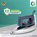 CG -IRZI1000 Light Weight Dry Iron Press 1000 W with Anti-Bacterial Non-stick, German Coated Soleplate, 360 Degree Flexi Cord, BIS Certified 2 Yr Replacement Manufacturer Warranty 4