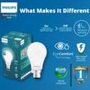 Philips Motion Sensor B22 LED Bulb | Motion Sensor Light for Home | Motion and Ambient Sensor LED Bulb | Crystal White, Pack of 2 3