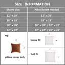 AAZEEM Decorative 18 x 18 Inch Throw Pillow Covers Set of 2 | Super Soft Velvet Pillows|Fall Pillowcase for Living Room Bedroom Sofa Couch Cushion Cover | Velvet 4