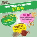 Manna Multigrain Snacks, Pack of 10, Sour Cream & Onion Baked, No Palm Oil, No Maida Millet Bytes Multigrain Shotz 5