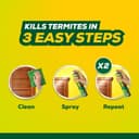 Terminator Eco-Friendly Termite Killer Spray| 500ml | Wood Preservative and Termite, Borer and Insect Repellent for Home, Kitchen, and Offices 5