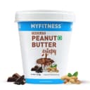 MYFITNESS Peanut Butter Chocolate Spread Crispy 510g | 26g Protein & 8g Fiber | Tasty & Healthy Nut Butter Spread for Breakfast & Snacks | Cholesterol Free | Zero Trans Fat | 100% Pure Roasted Nuts 1
