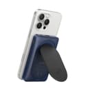 URBN 10000Mah Sleek Magsafe Power Bank With Kickstand | 15W Fast Wireless & 20W Wired Charging | Strong Magnetic Hold | Dual Input Lightning Triple Output|Pass-Through Charging (Blue) USB Type-C Input 1