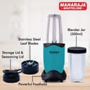 Maharaja Whiteline 400 Watt Easy Twist Nutri Blender Mixer Grinder with 2 Jars|| SS Blades || 21,000 RPM || Smoothie Maker || 2 Year Warranty 4